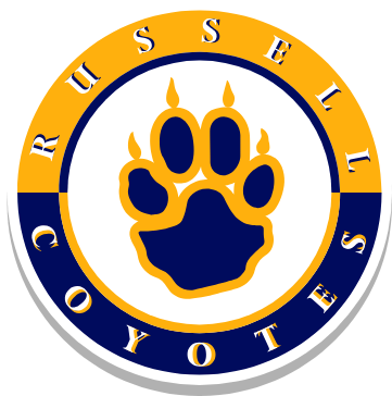 Russell District Girls Hockey Association logo